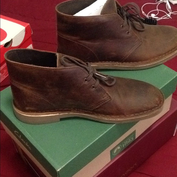 Men\'s size 8 clarks chukka boots main image 5